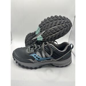 Saucony Women's Excursion TR-14 Running Shoes Gray Teal Size 9